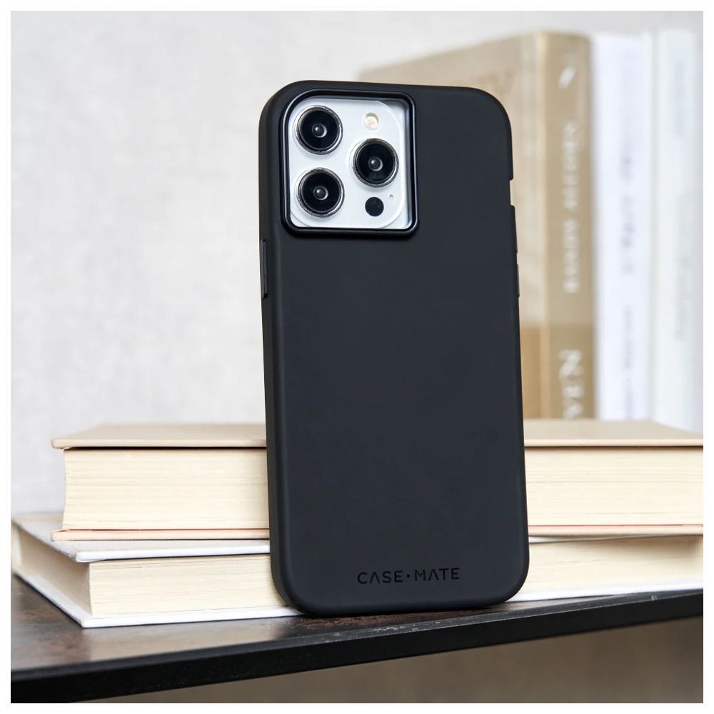 Case-Mate - iPhone 15 Pro Max Silicone MagSafe Case 6.7-inch - Black