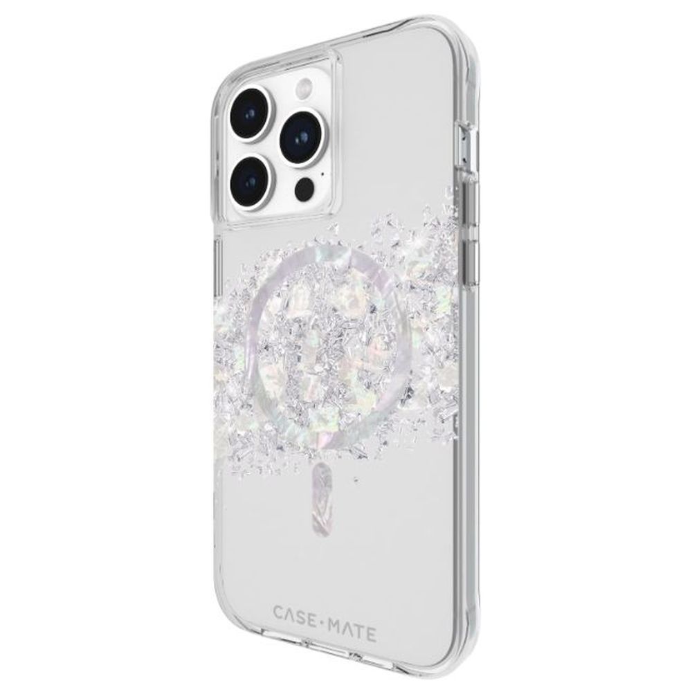 Case-Mate - iPhone 15 Pro Max Karat MagSafe Case 6.7-inch - Pearl