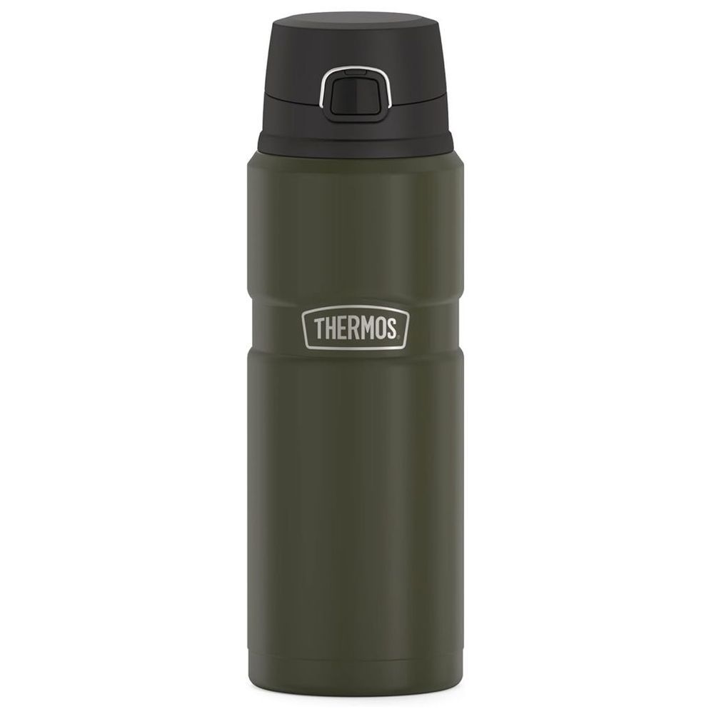 Thermos - Vacuum Insulated Thermal Bottle - Army Green - 710 ml