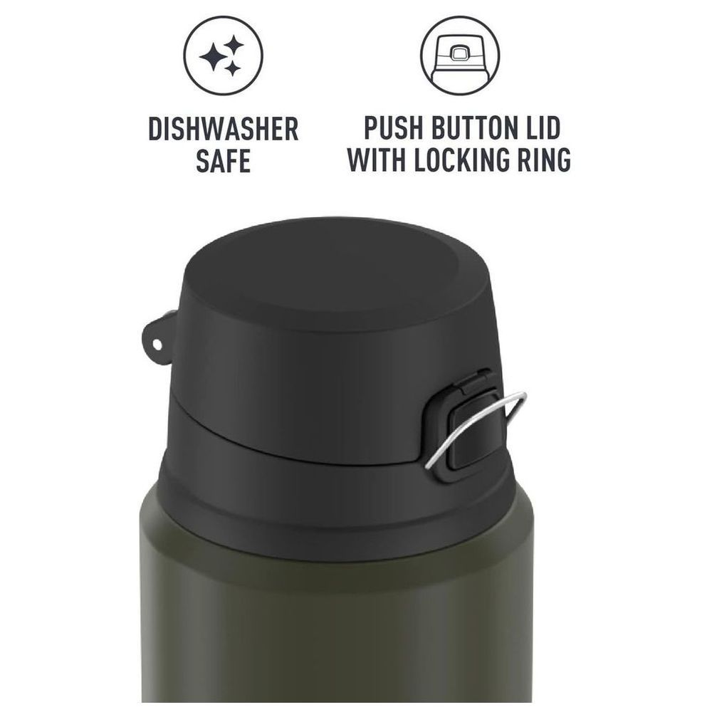 Thermos - Vacuum Insulated Thermal Bottle - Army Green - 710 ml