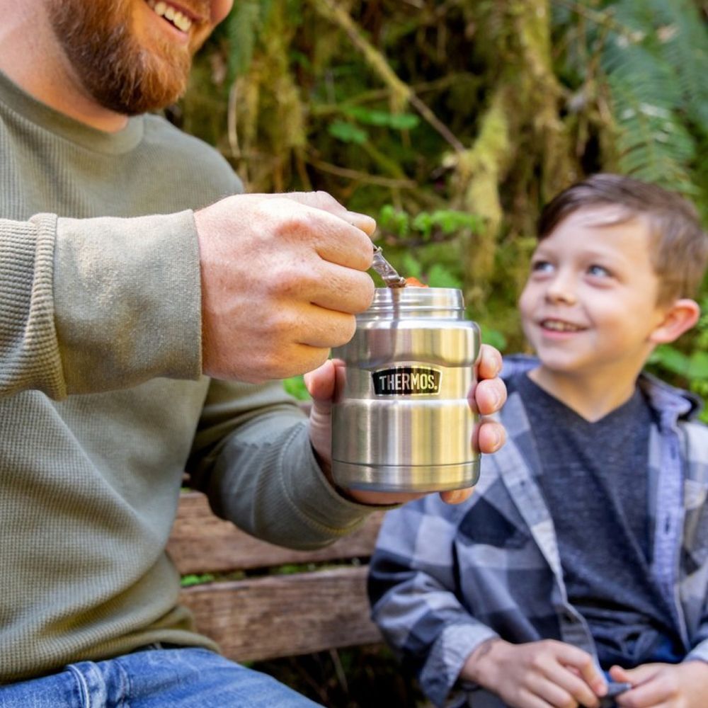 Thermos - Icon Stainless Steel Lunch Box - Silver - 710 ml