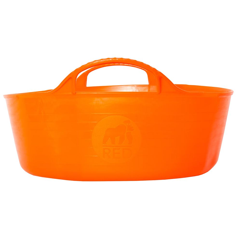 Red Gorilla - Shallow Recycled Tub - Orange - Mini - 5 L