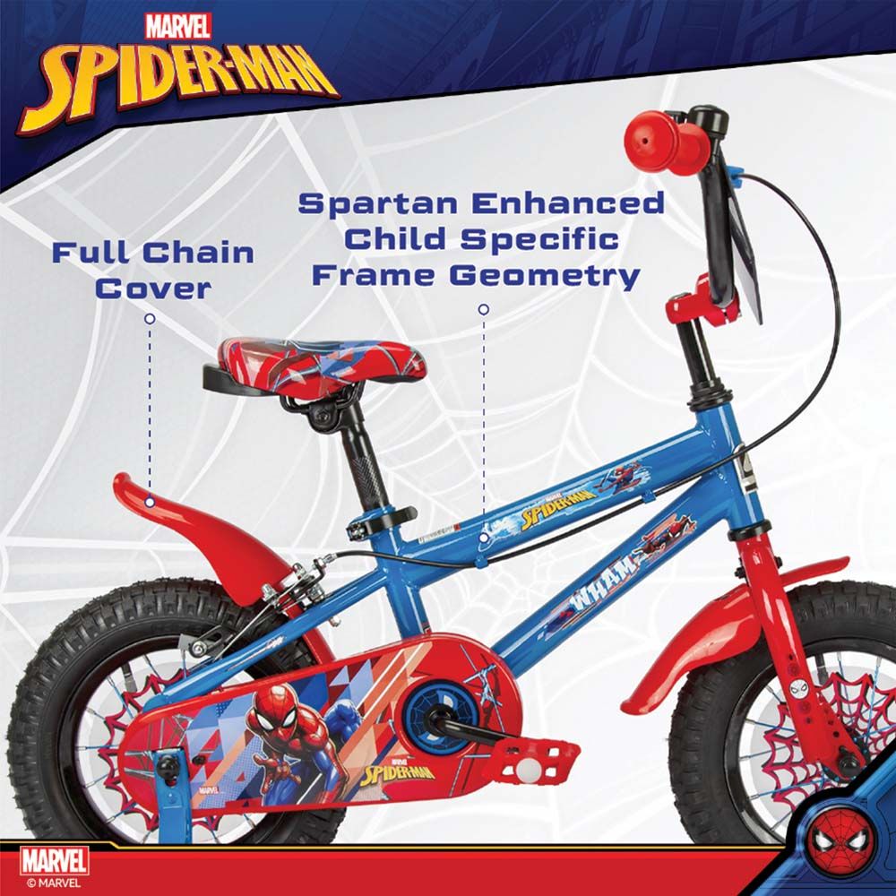 Spartan - 12" Marvel Spiderman Bicycle