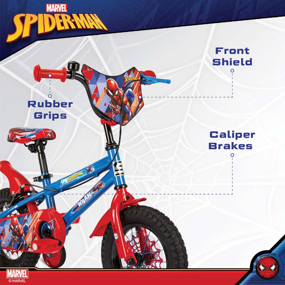 Spartan - 12" Marvel Spiderman Bicycle