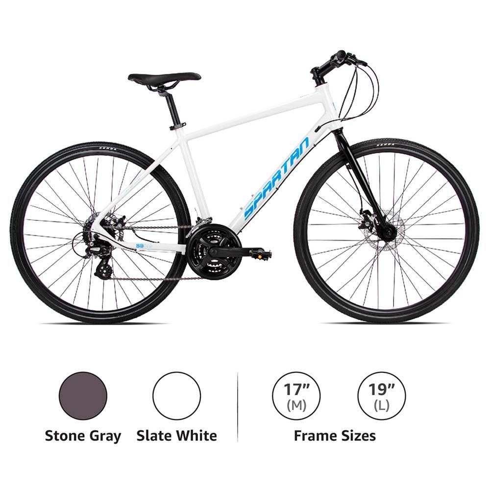 Spartan - 700C Dolomite Fitness Road Bike L - Slate White