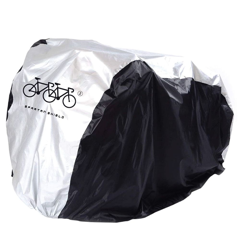 Spartan - Waterproof Double Bike Cover - Black