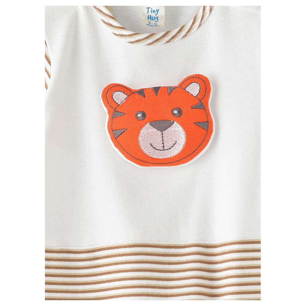 Tiny Hug - Boys Soft And Comfortable Cotton Sleepsuit - Multi