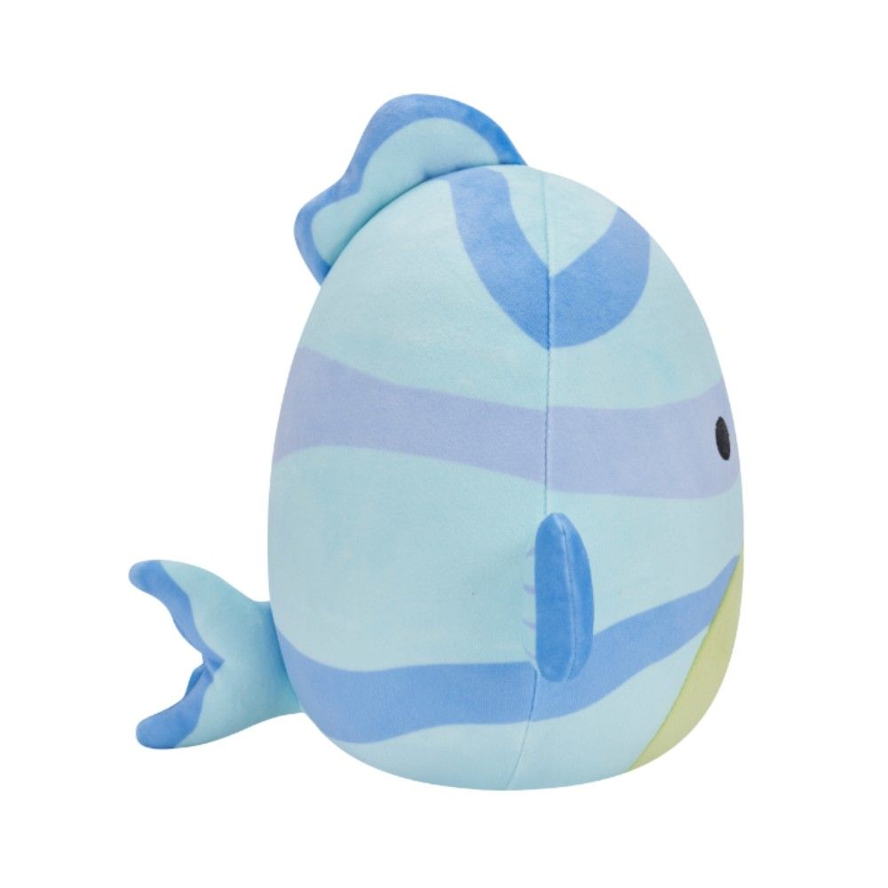 Squishmallows - Leland Striped Fish Plush Toy - Blue - 7.5-Inch