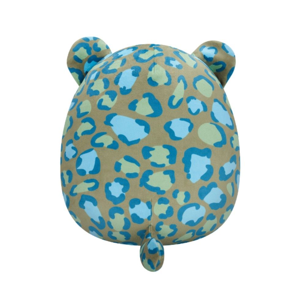 Squishmallows - Enos Leopard Plush Toy - Dark Green - 12-Inch