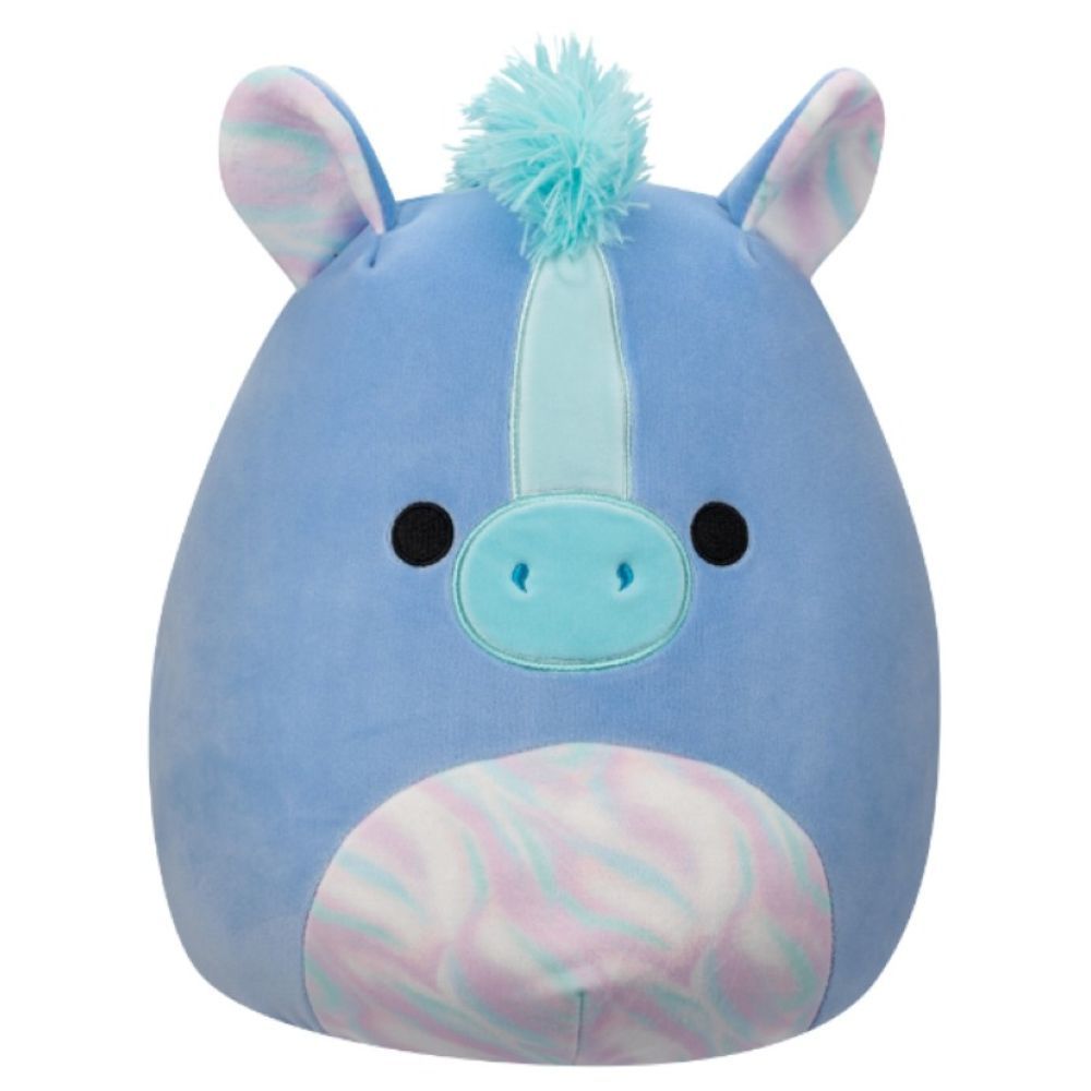 Squishmallows - Romano Hippocampus w/ Iridescent Belly Plush Toy - Blue - 30cm