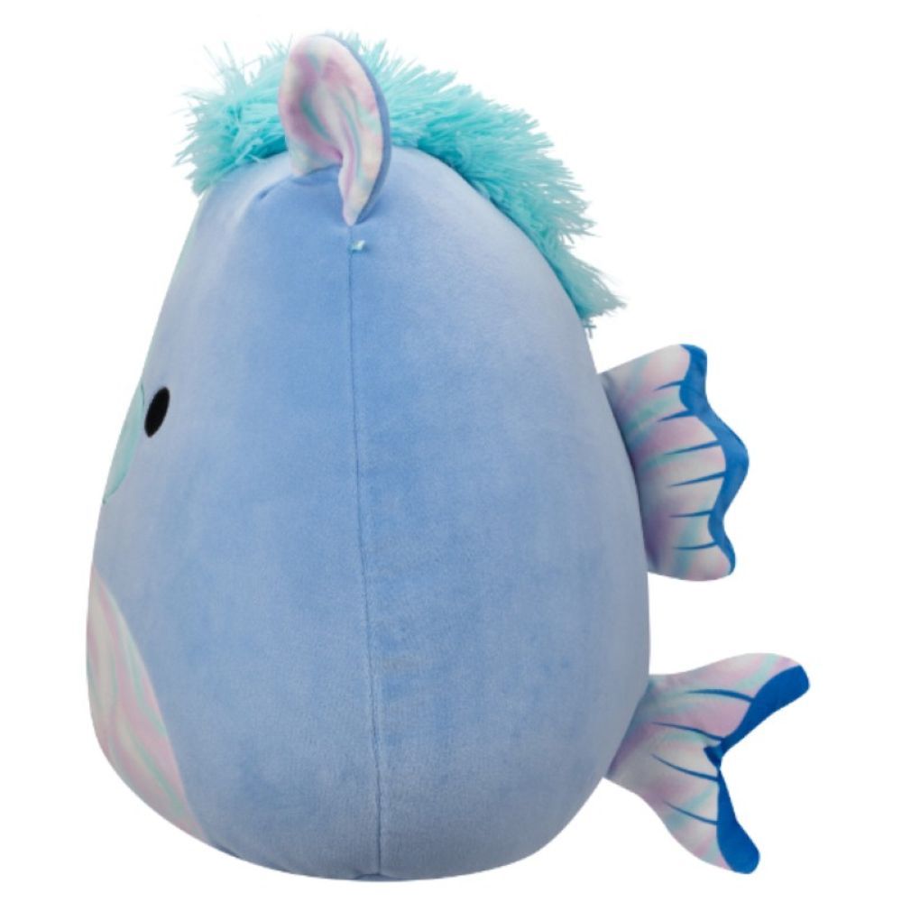 Squishmallows - Romano Hippocampus w/ Iridescent Belly Plush Toy - Blue - 30cm