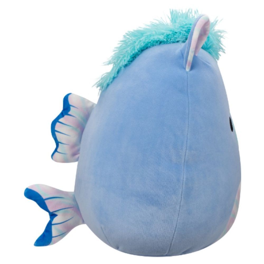 Squishmallows - Romano Hippocampus w/ Iridescent Belly Plush Toy - Blue - 30cm