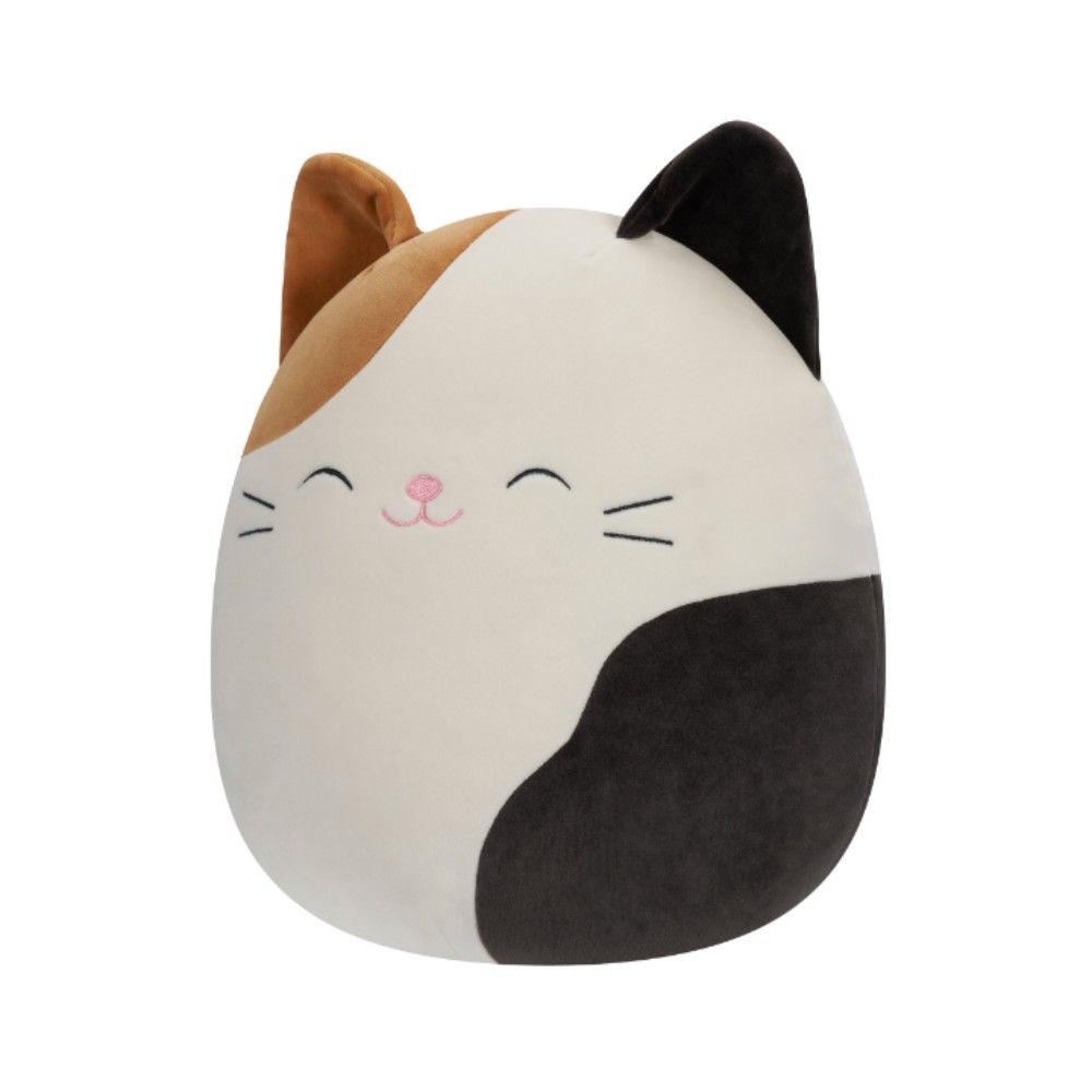 Squishmallows - Cam Calico Cat Plush Toy - Brown/White - 12-Inch