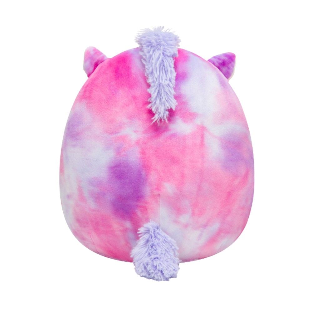 Squishmallows - Lola Tie-Dye Unicorn Plush Toy - Purple/Pink - 12-Inch