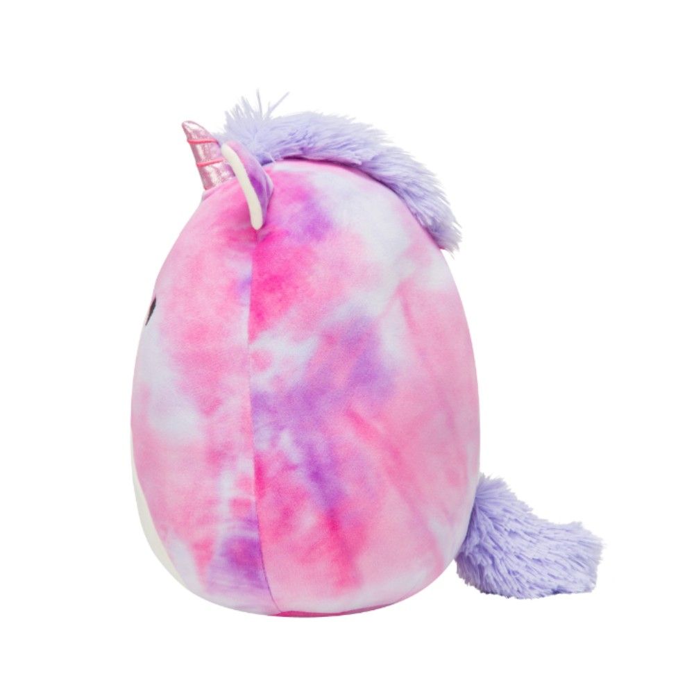 Squishmallows - Lola Tie-Dye Unicorn Plush Toy - Purple/Pink - 12-Inch