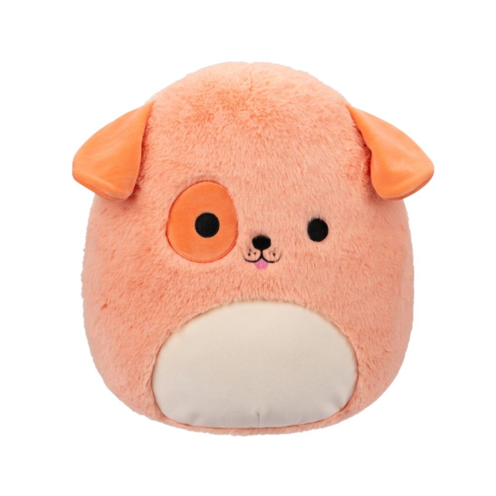 Squishmallows - Drella Dog Fuzzamallow Plush Toy - Peach - 12-Inch