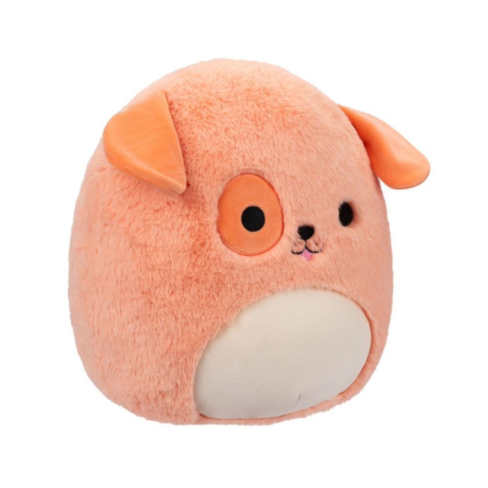 Squishmallows - Drella Dog Fuzzamallow Plush Toy - Peach - 12-Inch