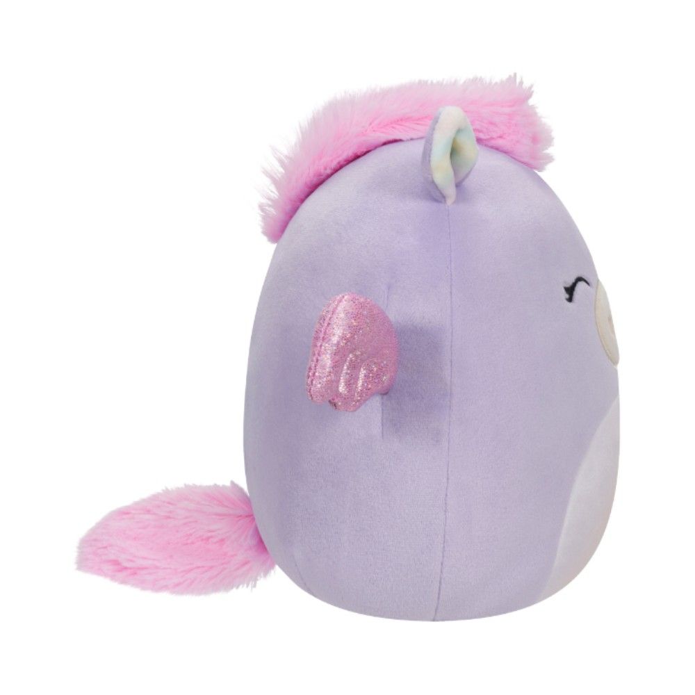 Squishmallows - Rei Pegasus Plush Toy - Pink/Purple - 7.5-Inch