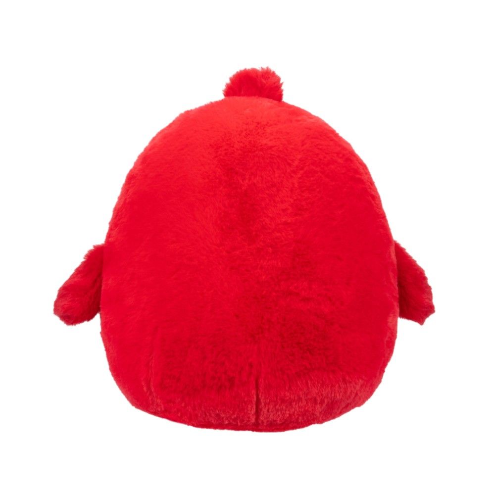 Squishmallows - Cazlan Cardinal Fuzzamallow Plush Toy - Red - 12-Inch