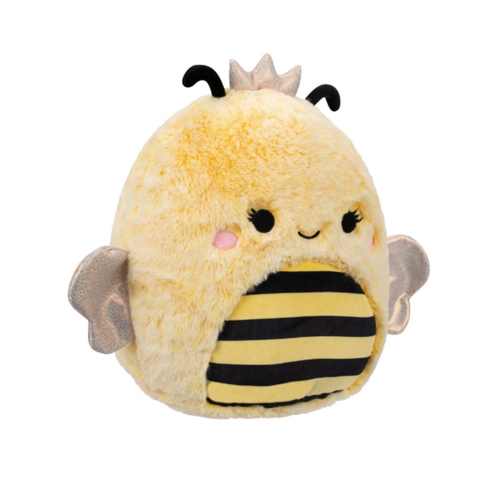 Squishmallows - Sunny Bee Fuzzamallow Plush Toy - Yellow/Black - 12-Inch