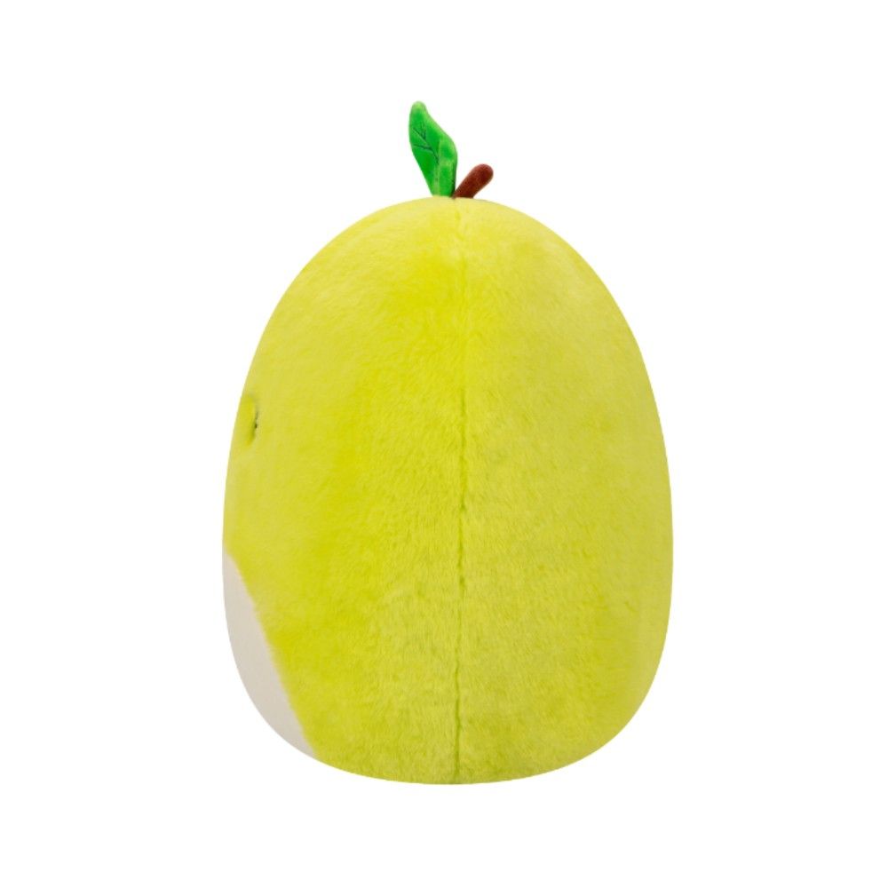 Squishmallows - Fuzzamallows Ashley Apple Plush Toy - Green - 12-Inch