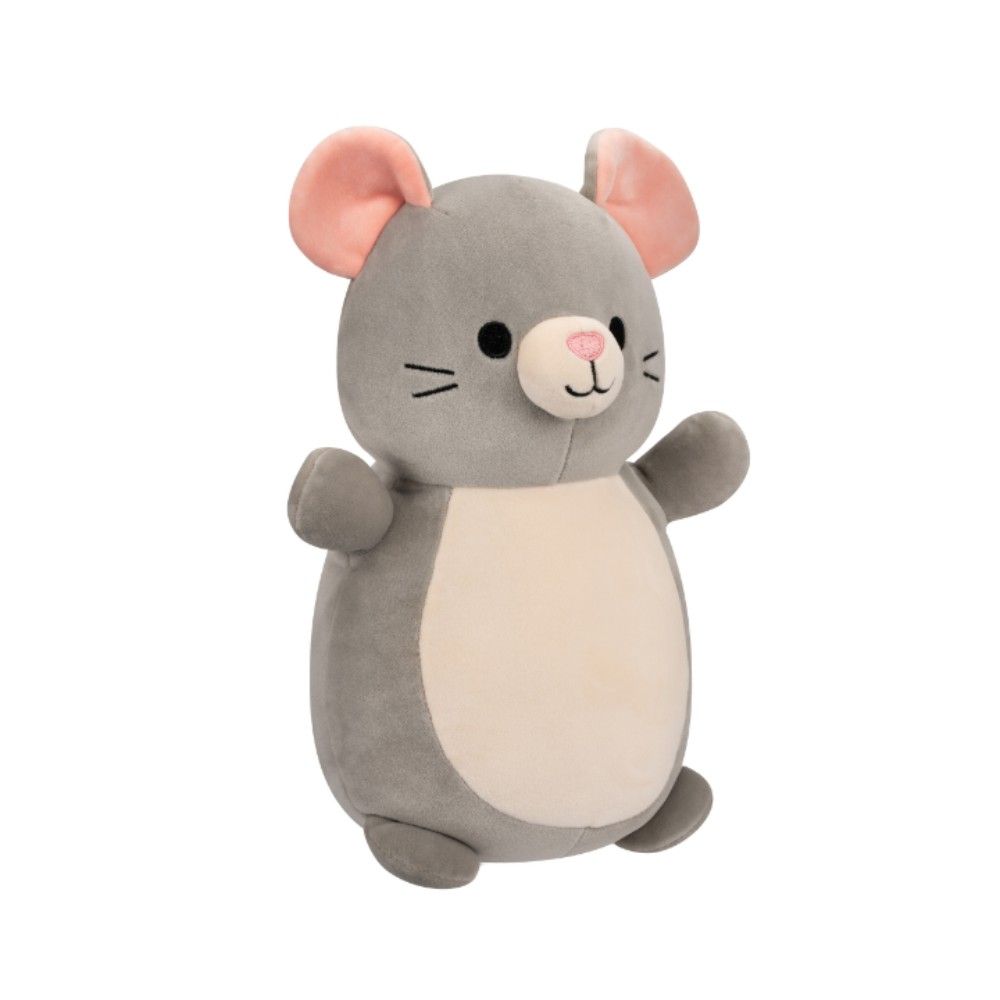 Squishmallows - Misty Mouse Hugmee Plush Toy - Grey - 10-Inch