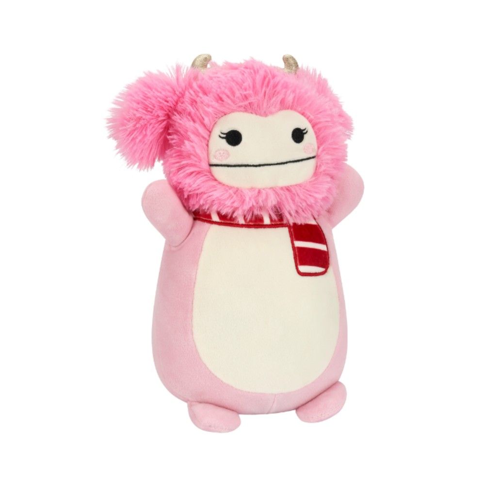 Squishmallows - Bigfoot w/ Scarf Plush Toy - Pink - 14-Inch