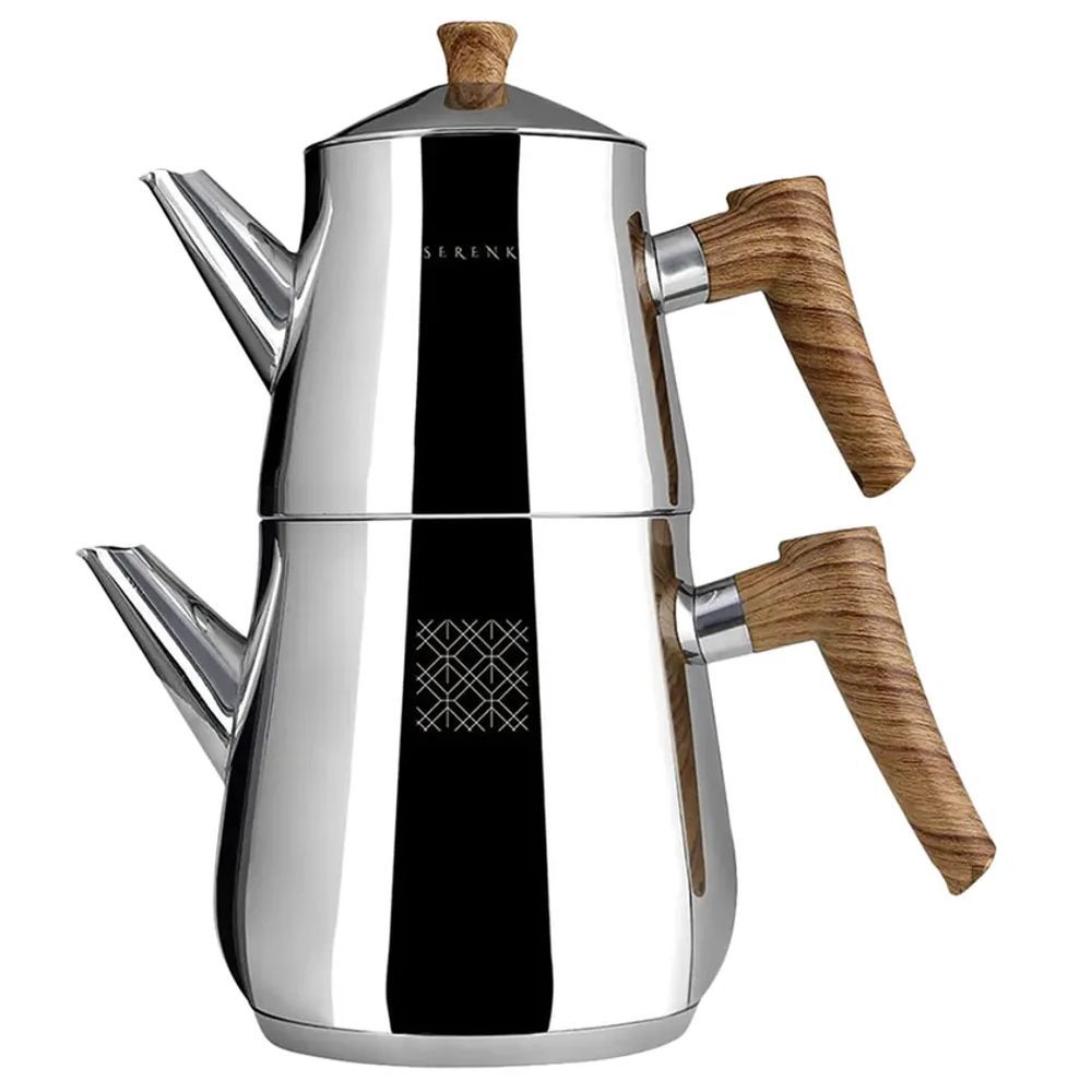 Serenk - Stainless Steel Tea Pot Set