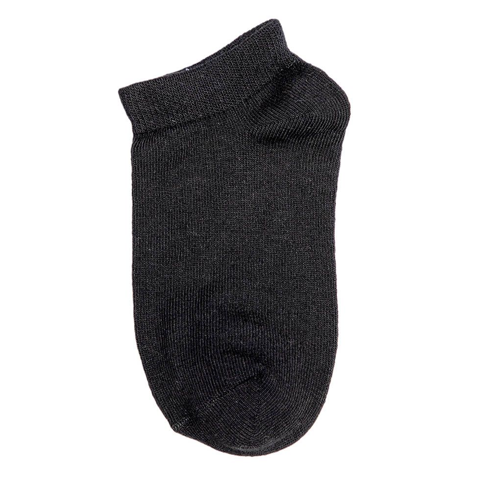 Genius - 3pc-Set - Boy's Trainer Socks - Black