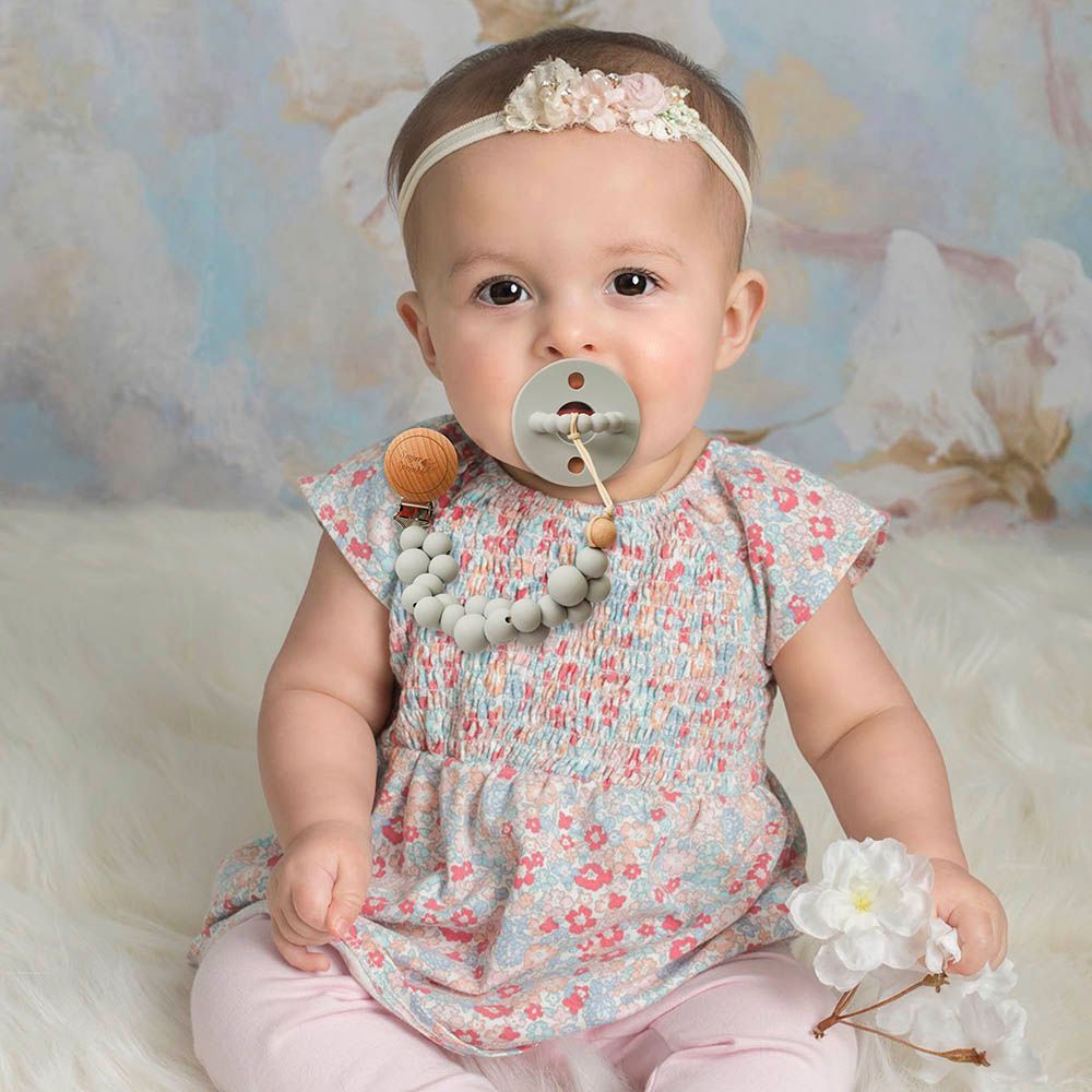 Sugar Sprinkle -  Earl Grey Pacifier Clip