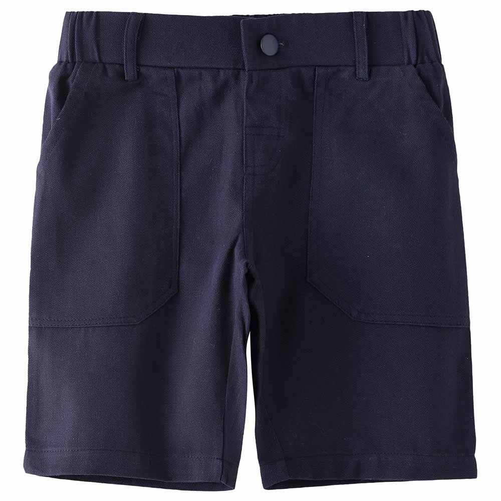 Jam - Spring And Summer Breezin Boy's Cotton Knit Shorts - Navy Blue