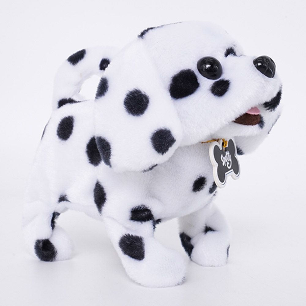 Pugs At Play - Battery Operated Walking Pet Spotty - 6.5-Inch