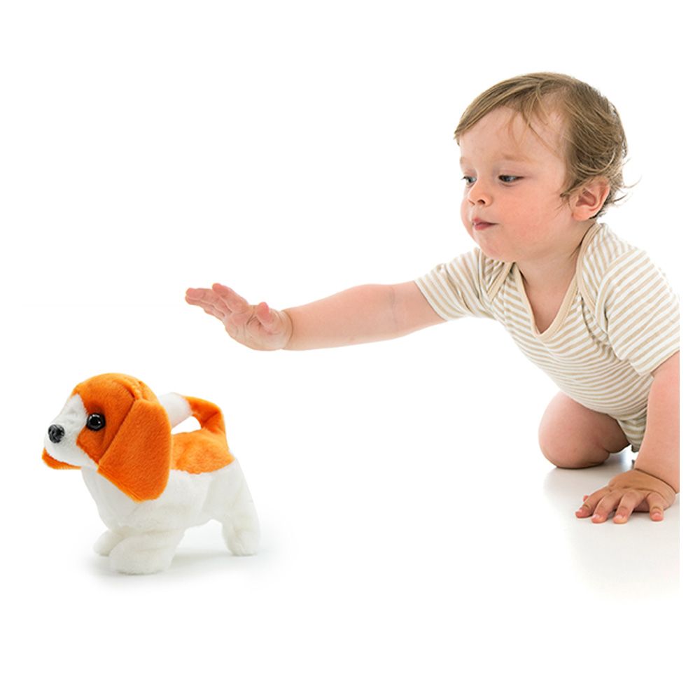 Pugs At Play - Battery Operated Walking Pet Buddy - 6.5-Inch