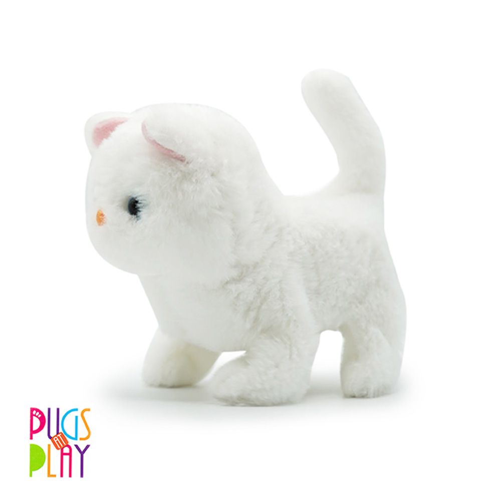 Pugs At Play - Battery Operated Walking Pet Casper - 6.5-Inch