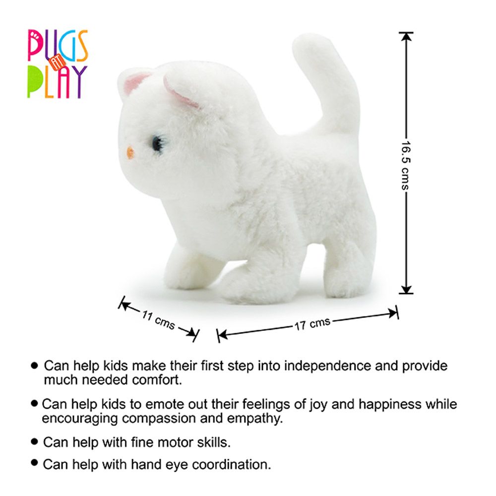 Pugs At Play - Battery Operated Walking Pet Casper - 6.5-Inch