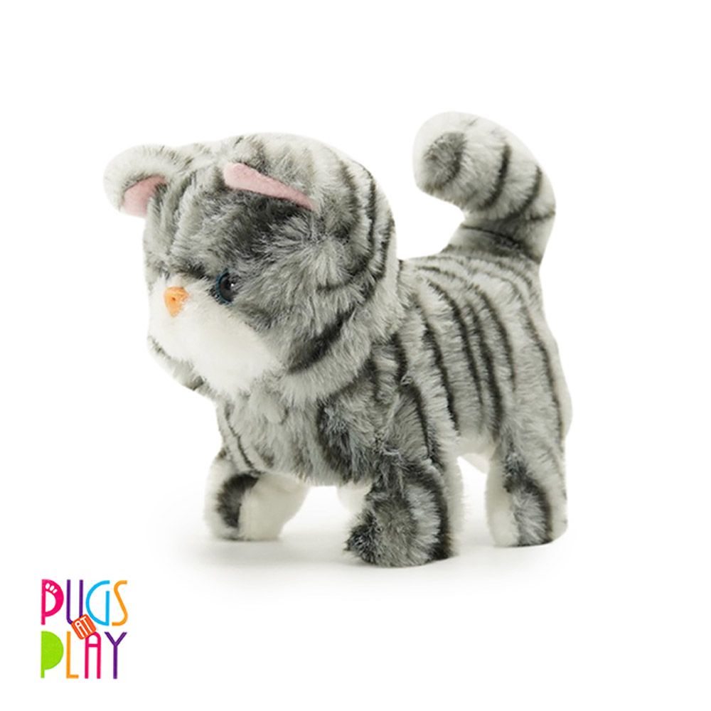 Pugs At Play - Battery Operated Walking Pet Zoe - 6.5-Inch