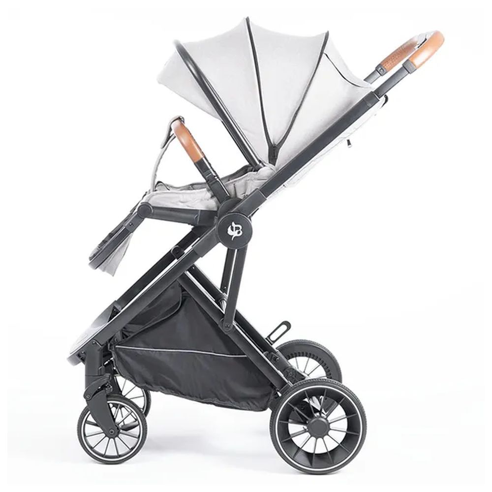 Bumble & Bird - 2-in-1 Modular Stroller & Bassinet - Grey