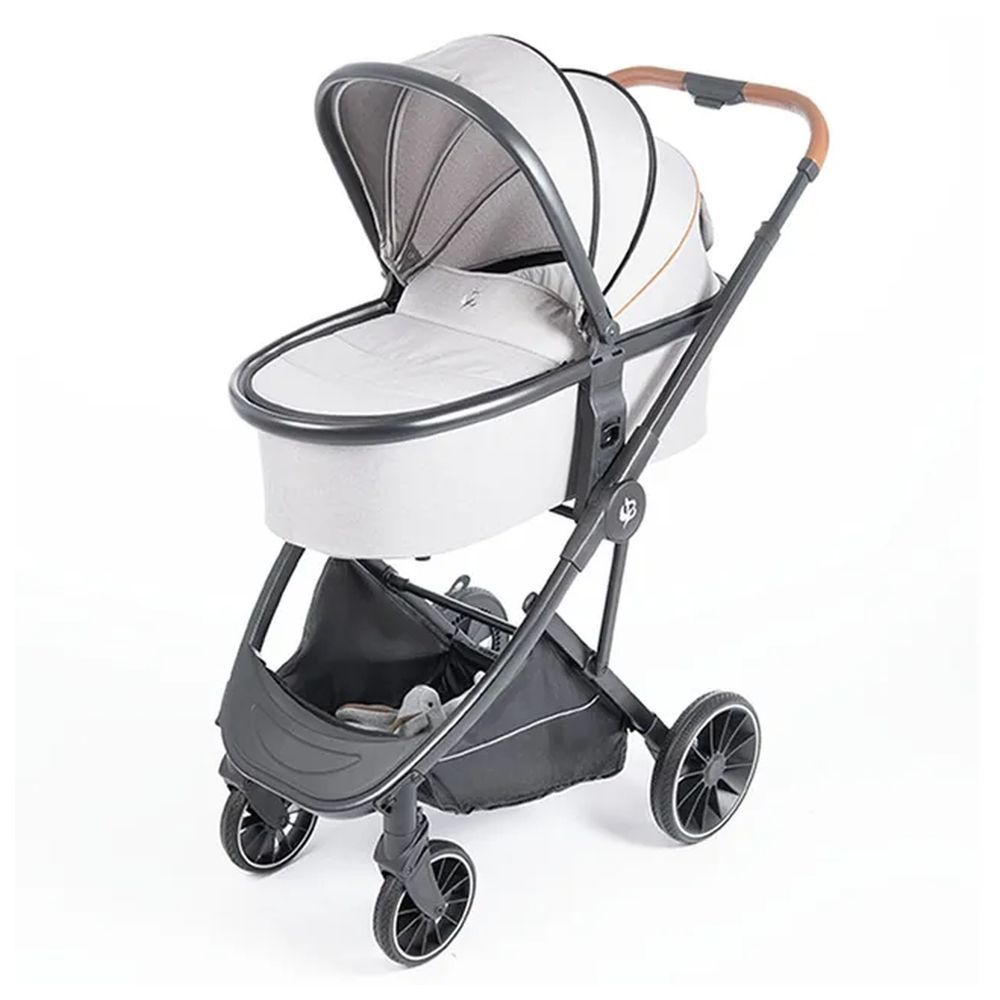 Bumble & Bird - 2-in-1 Modular Stroller & Bassinet - Grey