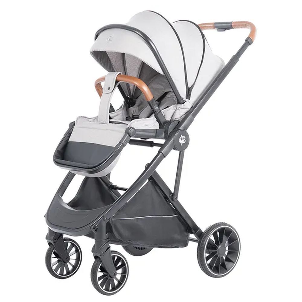 Bumble & Bird - 2-in-1 Modular Stroller & Bassinet - Grey