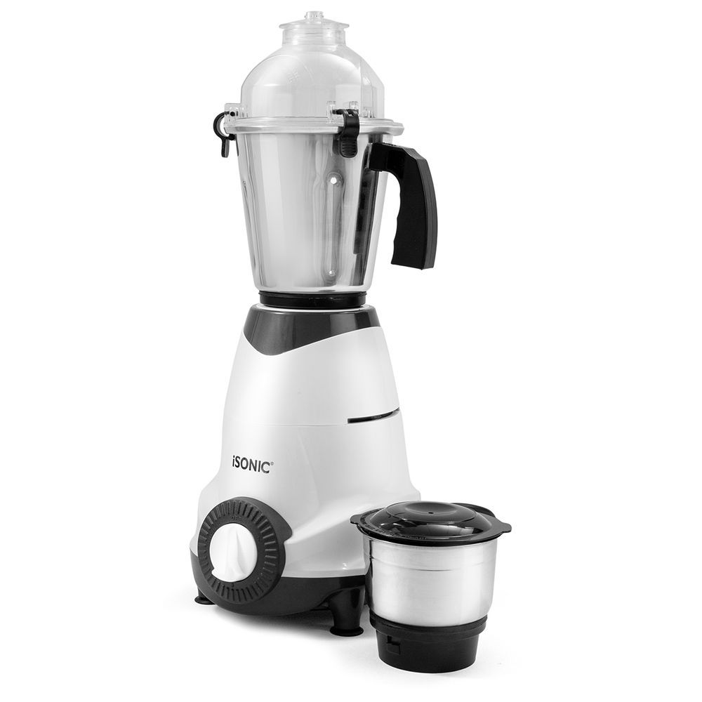 Isonic - Indian 2-in-1 Mixer Grinder - 550 W - White