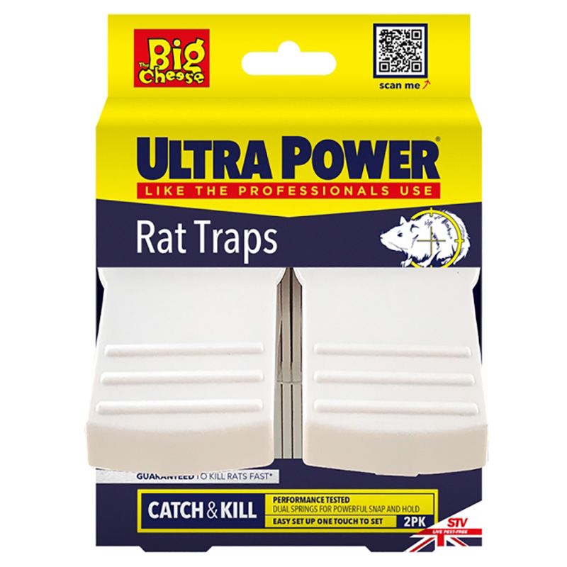 STV - Ready-Baited Rat Trap - 2pcs