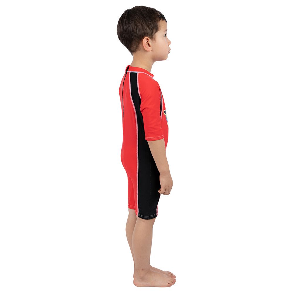 D' Daniela - Super Wings Boys Kids Swim Suit - Red