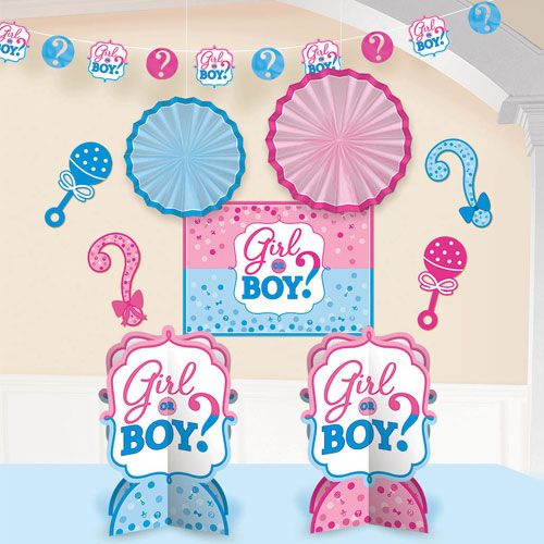 Girl Or Boy? Room Decorating Kit