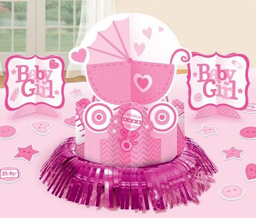 Baby Girl Table Decorating Kit