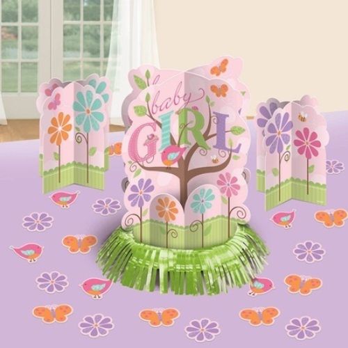 Tweet Baby Girl Table Decorating Kit