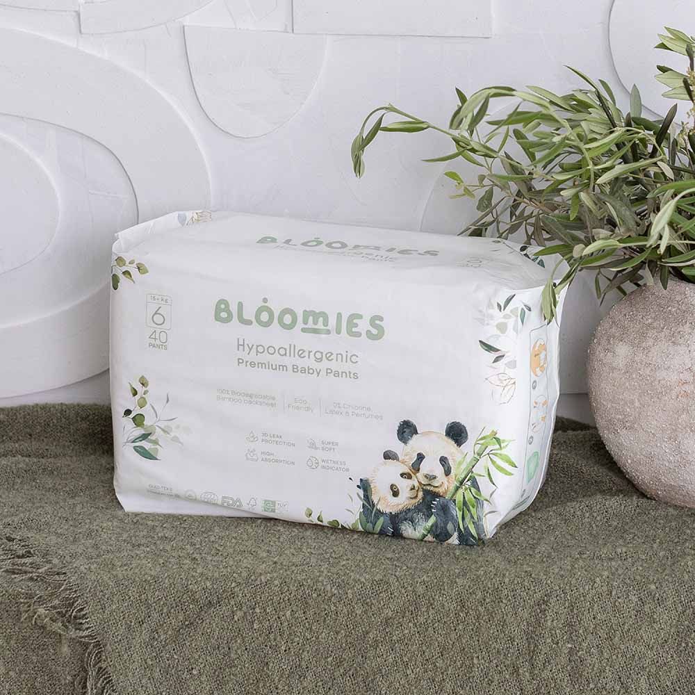 Bloomies - Premium Baby Pants - 15+ kg - Size 6 - 40pcs