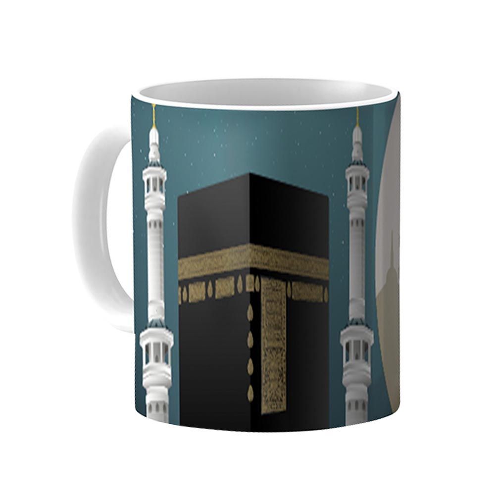 Zayoshe - Personalized Umrah Mubarak Mug - White