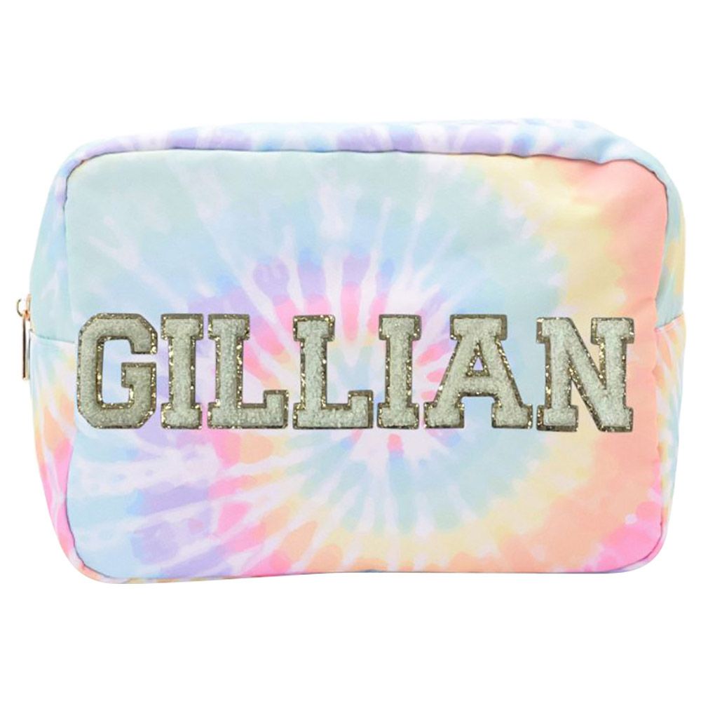 The Happy Tribe - Personalized Large Pouch - Tie-Dye