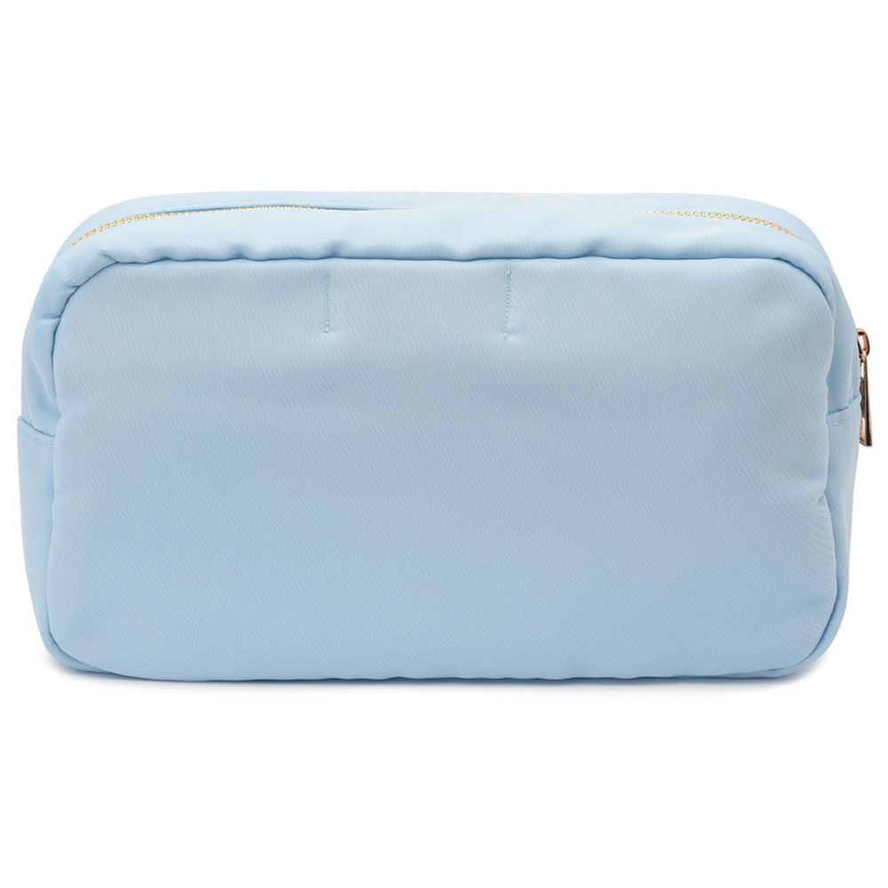 The Happy Tribe - Personalized Medium Pouch - Baby Blue