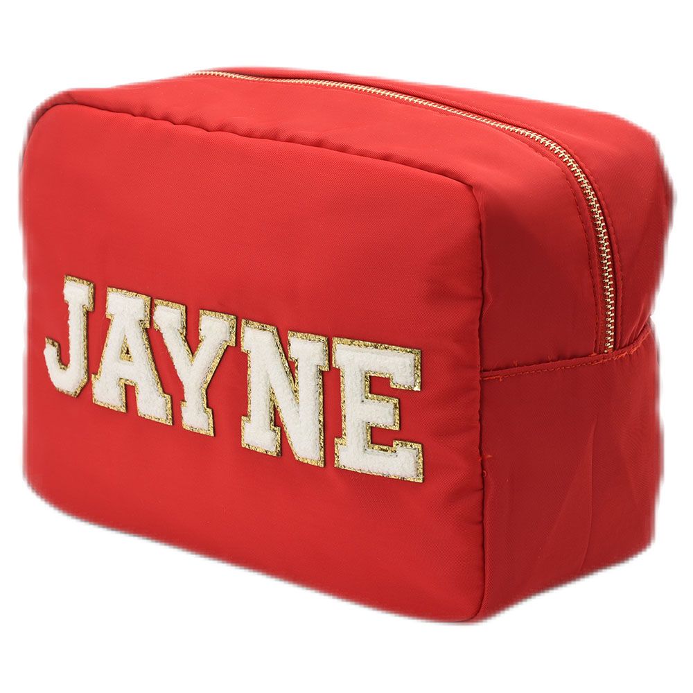 The Happy Tribe - Personalized Medium Pouch - Red 